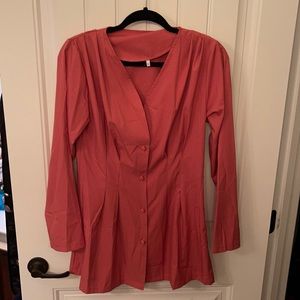 Large Salmon Color Tunic